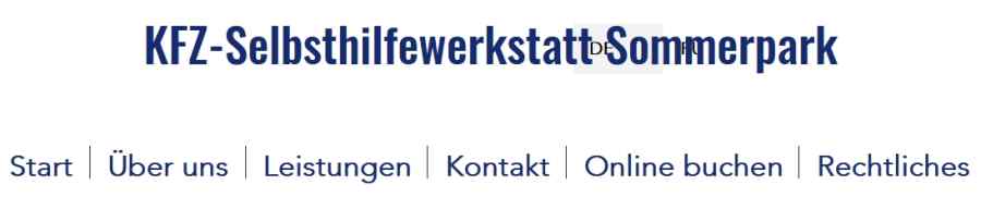 Leipzig Mölkau Selbsthilfe Werkstatt Sommerfeld