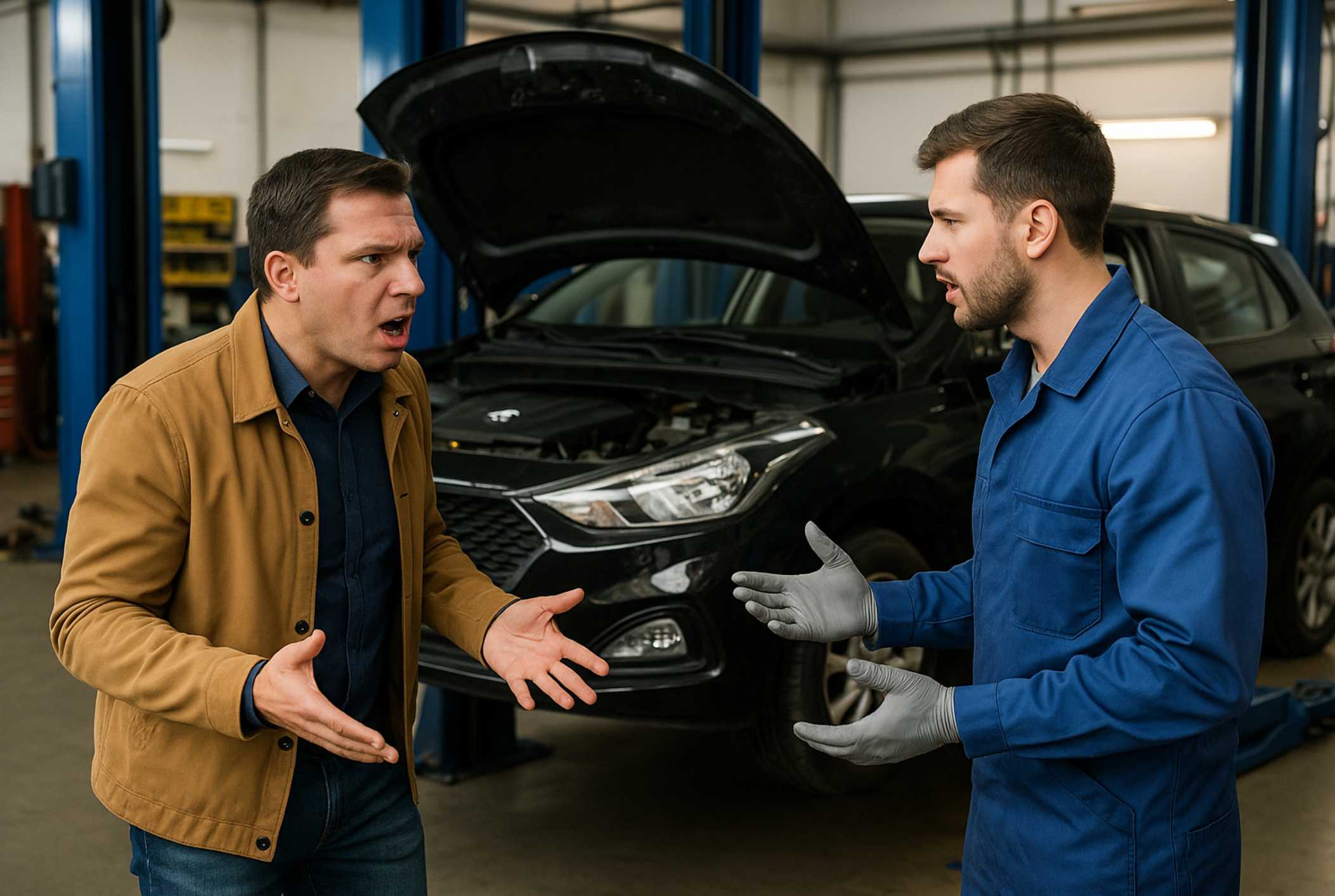 Werkstattfehler und Probleme