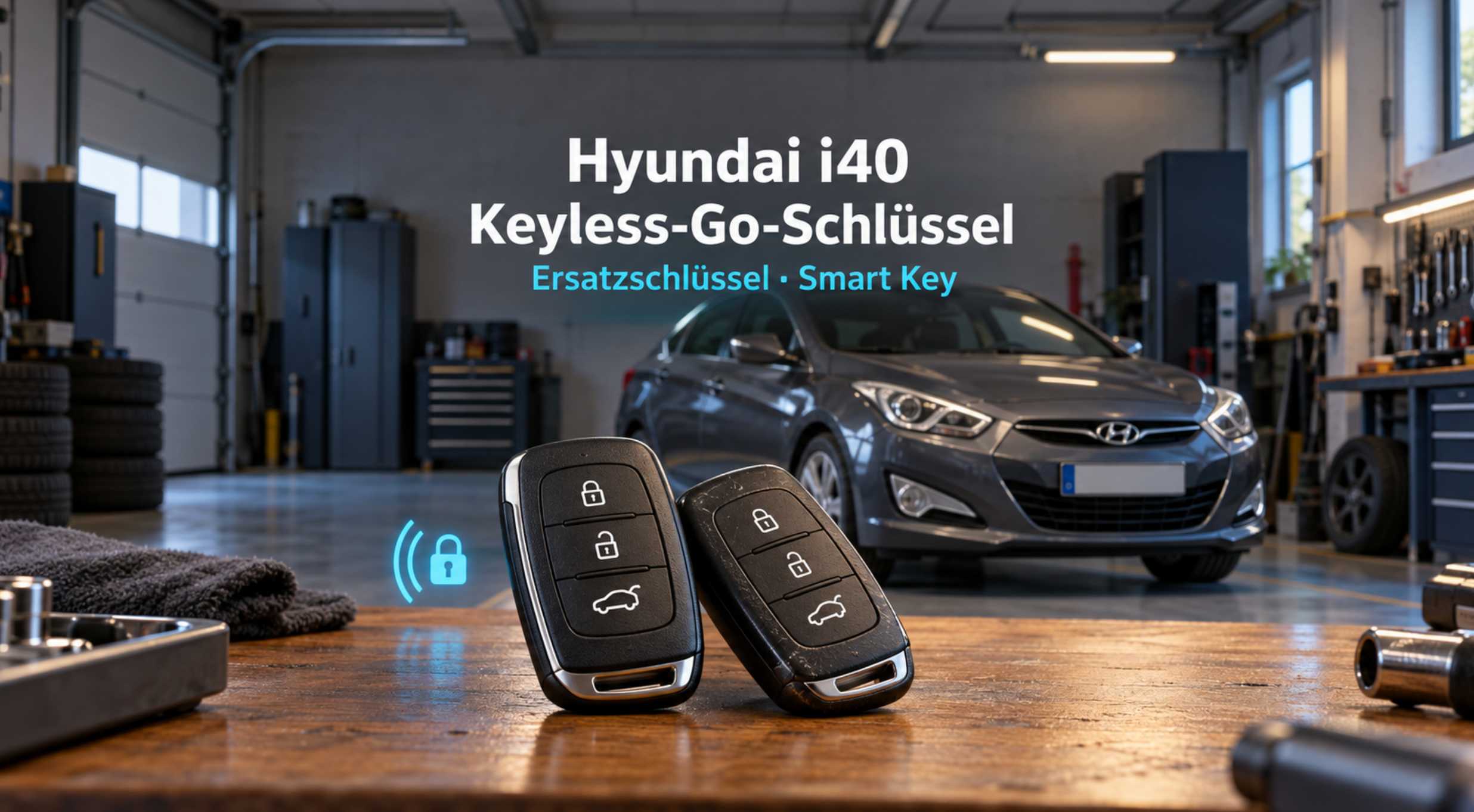 Hyundai i40 Ersatzschlüssel
