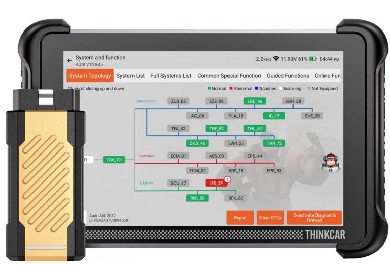THINKSCAN 689BT PRO OBD2 KFZ-Diagnose